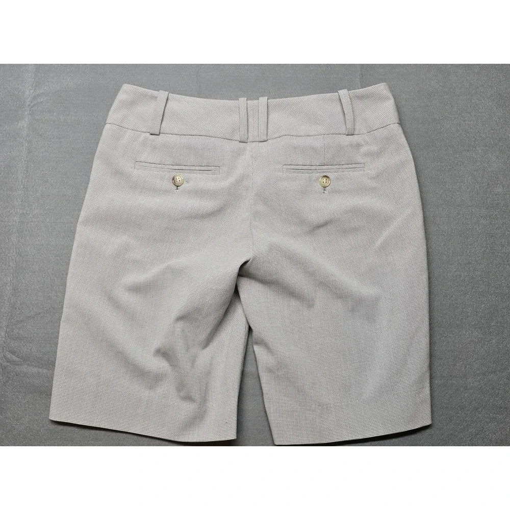 The Limited Women Grey Dress Shorts Size 0 Business Casual Stretch